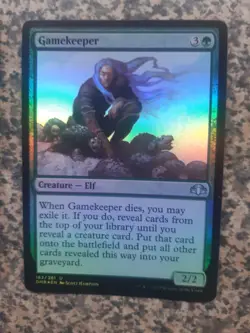 MTG - 1 x Gamekeeper - Foil - Dominaria Remastered - Image 1