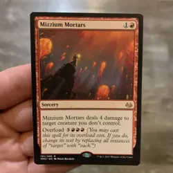 MTG Mizzium Mortars Modern Masters 2017 101/249 Regular Rare - Image 1