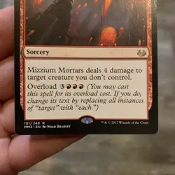 MTG Mizzium Mortars Modern Masters 2017 101/249 Regular Rare - Image 2