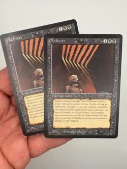 Magic: The Gathering Oubliette x2 Enchantment Douglas Shuler Arabian Nights - Image 3