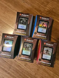 MTG Strixhaven School of Mages Commander Deck Set Of 5 - Factory Sealed - Image 1