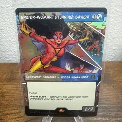 Spider-Woman, Stunning Savior (Borderless) Marvel's Spider-Man Foil - Image 1