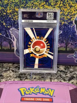 1999 Pokemon Japanese Gym 2 Rockets Mewtwo Holo PSA 9 - Image 2