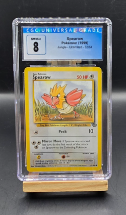 Pokemon Fearow & Spearow 1999 Jungle 36/64 CGC 8 - Image 4