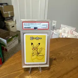 PSA10 2019 Pokemon Old Maid Pikachu Card Gem MT - Image 1
