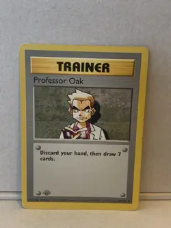 Professor Oak 1st Edition Base Set 88/102 WOTC 1999 Pokemon (1) - Image 1