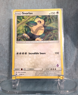 Snorlax *Stamped Mewtwo Promo* #50/68 (Battle Academy) BTA Pokemon NM *2019* - Image 1