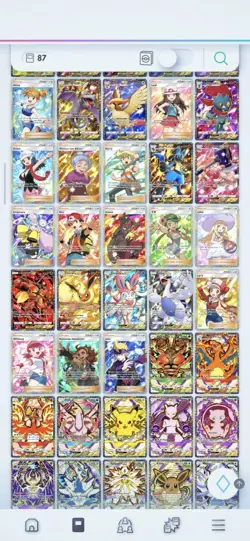 Pokemon TCG Pocket Account | Level 56 | 10k+ Cards | Day1 | 4 Crown | Deluxe All - Image 3