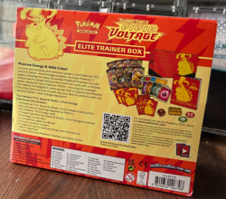 Pokemon Sword & Shield Vivid Voltage Elite Trainer Box Sealed with Acrylic Case - Image 4