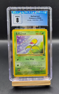 Pokemon Weepinbell & Bellsprout 1999 Jungle 48/64 CGC 8 - Image 4