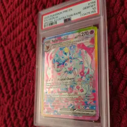 PSA 10 Sylveon ex 156 SIR Prismatic Evolutions Special Illustration Rare Pokemon - Image 3
