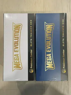 Pokemon Mega Evolution Pokemon Center Elite Trainer Box ETB Set of 2 SEE PICS - Image 5