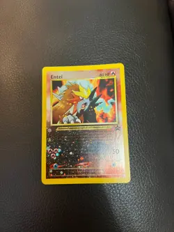 Pokemon Entei 34/53 Wotc Promo Reverse Holo NEAR MINT Vintage - Image 1