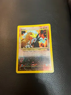 Pokemon Entei 34/53 Wotc Promo Reverse Holo NEAR MINT Vintage - Image 2