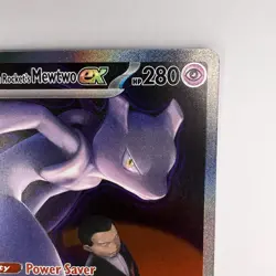Team Rocket’s Mewtwo ex 281/217 SIR Secret Ascended Heroes Pokemon IN HAND NM - Image 4