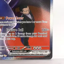 Team Rocket’s Mewtwo ex 281/217 SIR Secret Ascended Heroes Pokemon IN HAND NM - Image 5