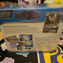 Pokemon TCG Steller Crown Elite Trainer Box ETB Factory Sealed - Image 2