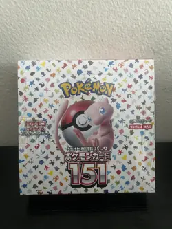 Pokemon TCG: Scarlet & Violet - 151 Booster Box - 20 Packs Japanese New Sealed 4521329346038 - Image 1