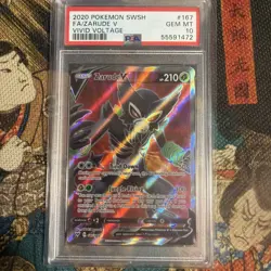 Pokemon Vivid Voltage Zarude V 167 PSA 10 - Image 1