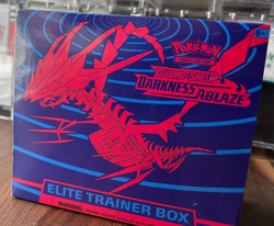 Pokemon Sword & Shield Darkness Ablaze Elite Trainer Box ETB Sealed with Acrylic - Image 2
