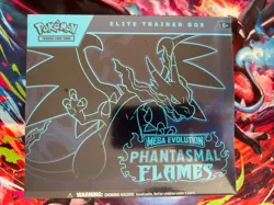 Pokemon Mega Evolution Phantasmal Flames Elite Trainer Box ETB Factory Sealed - Image 1
