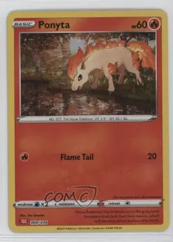 Ponyta Holo Pokemon TCG Classic Charizard Deck (CLC) #004 - Image 1