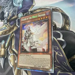 Fallen of the White Dragon Starlight Rare 1st Edition BPRO-EN024 Yu-Gi-Oh! - Image 2