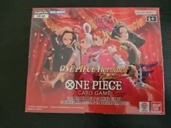 One Piece EB-03 Heroines Edition Booster Box Cut Sides with Plastic - Image 1