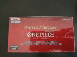 One Piece EB-03 Heroines Edition Booster Box Cut Sides with Plastic - Image 3