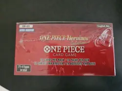 One Piece EB-03 Heroines Edition Booster Box Cut Sides with Plastic - Image 4