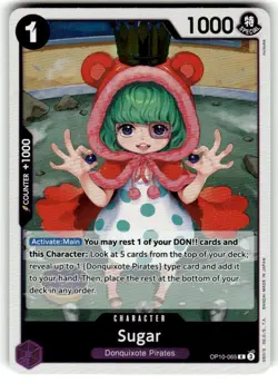 ONE PIECE TCG: Sugar OP10-065 Rare Royal Blood - Image 1