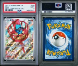 PSA 9 Riolu 010 Black Star Promo Mega Evolutions Pokemon Card - Image 2