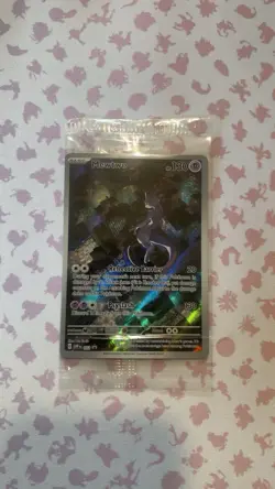 Pokemon Mewtwo Promo Holo Card 052 Scarlet & Violet Promo 2023 SEALED - Image 1