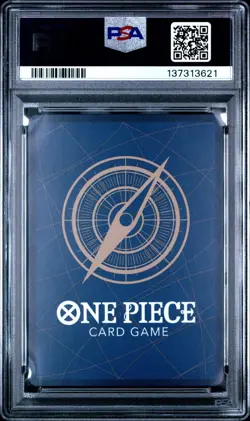 2025 ONE PIECE OP10-111 PREMIUM CARD COLLECTION VOL 1 MONKEY D LUFFY PSA 10 - Image 2