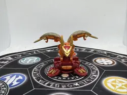 Bakugan BakuTech Pyrus G-Ganorada & Card Japan Import MG Rare - Image 5