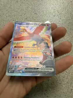 Pokemon TCG Ethan's Ho-Oh EX Card 230/182 Sir Destined Rivals English NM. FRESH - Image 3