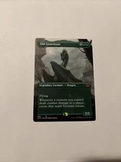 Old Gnawbone Borderless M Adventures in the Forgotten Realms 296 LP MTG - Image 1