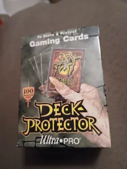 Deck Protector Ultra Pro 100 Clear Sleeves Joker Box Only 1995 NO SLEEVES - Image 1