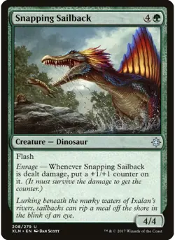 Snapping Sailback 208 MTG NM - Ixalan - Image 1