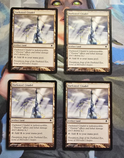 MTG 4x Darksteel Citadel Darksteel 2004 LP Artifact Land Free Shipping US Seller - Image 1