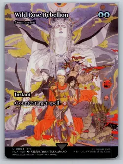 Wild Rose Rebellion - Counterspell (Showcase) Final Fantasy: Through the Ages... - Image 1