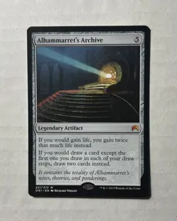 Alhammarret's Archive X1 - NM/M - Magic Origins MTG Magic The Gathering English - Image 1