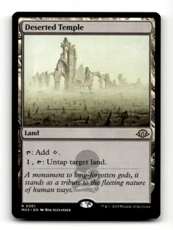 Deserted Temple Modern Horizons 3 #301 Rare - Image 1