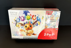 Pokemon Prismatic Evolutions Elite Trainer Box & Booster Bundle Costco 2-pack - Image 1