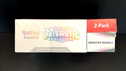 Pokemon Prismatic Evolutions Elite Trainer Box & Booster Bundle Costco 2-pack - Image 2