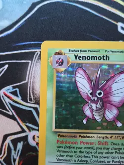 Pokemon 1999 TCG: Venomoth Holo Rare (Jungle Set - Unlimited 13/64) - Image 3