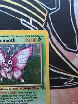 Pokemon 1999 TCG: Venomoth Holo Rare (Jungle Set - Unlimited 13/64) - Image 4