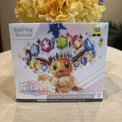 Pokemon Prismatic Evolutions Elite Trainer Box ETB New Factory Sealed - Image 1