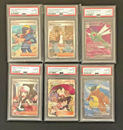 Pokemon Card Lot x6 – PSA 10 Gem Mint Slabs – Mixed Sets, Authentic - Image 1