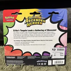 Pokemon TCG Ascended Heroes - Erika’s Tangela Blister BRAND NEW SEALED ✅ 2 - Image 2